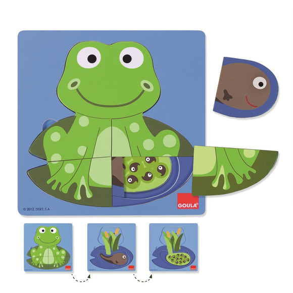 Goula - Puzzle 3 Levels Frog