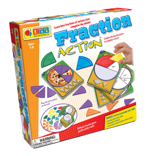 Get Ready for School - Fraction Action