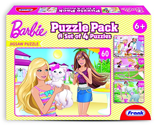 Frank Puzzle - Barbie Puzzle Pack(Set of 4 Puzzles) – Me100fun