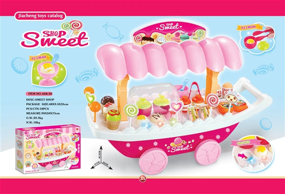 Ice-cream Candy Car