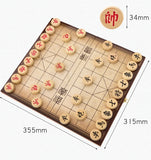 Deluxe Wooden Chinese Chess (34mm)