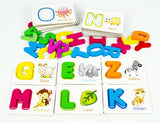 English Letter Learning Card