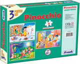 Frank Pinocchio 26 Pieces 3 in 1 Jigsaw Puzzles