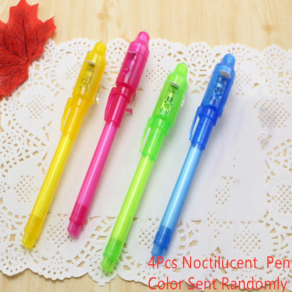 Noctilucent / Invisible pen (4 pcs)