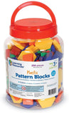Plastic Pattern Blocks 1 cm Thick