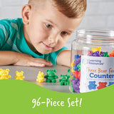 Three Bear Family Counters - 96 Pieces