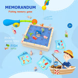 MEMORANDUM Fishing memory game