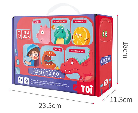 TOI GAME TO GO - 5 in a Box