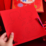 Paper Tiger Chinese Paper-cut (80pcs)
