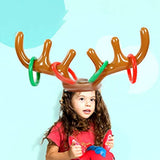 Inflatable Christmas Antler Tossing Game