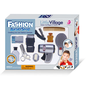 Little Village Barbershop Hairdressing toy