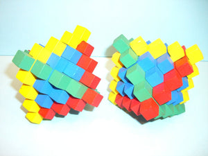 3D Wood Puzzle - Colour Pineapple