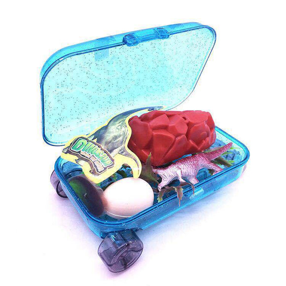 Dinosaur in Luggage