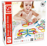 Hape - Rings and sticks