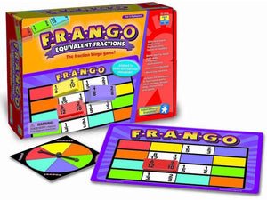 F-R-A-N-G-O - Equivalency Fraction Bingo
