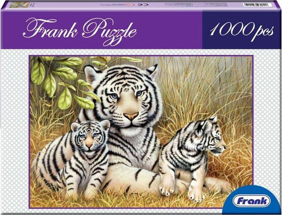 Frank Puzzle - Wihite Tigers(1000 pcs)