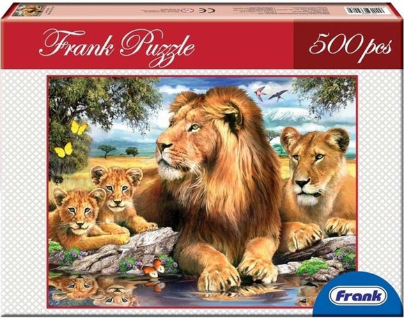 Frank Puzzle - Lion Family(500 pcs)