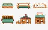 Onshine - Wooden Puzzle House Set
