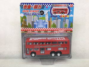 MiniCar - Hong Kong Double-deck Bus (Red)
