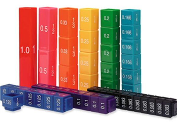 Fraction Tower® Cubes: Equivalency Set