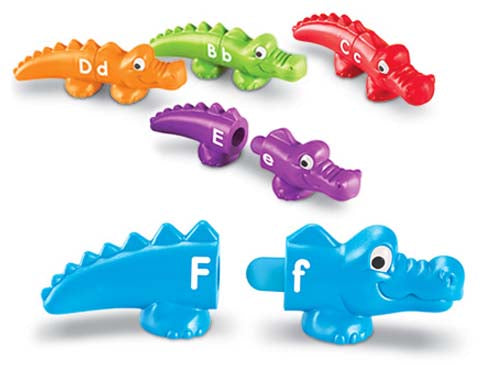 Snap-n-Learn™ Alphabet Alligators