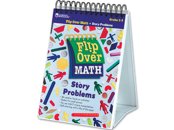 Flip Over Math Activity Book - Story Problems