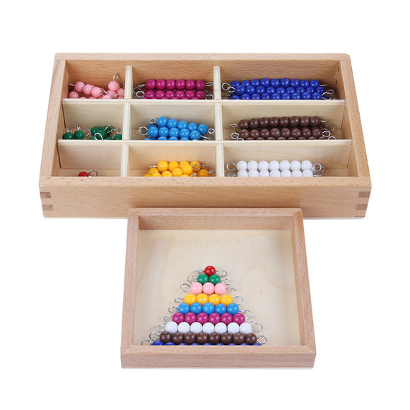 Montessori Beads for Math