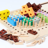 Wooden Multifunctional Tetris