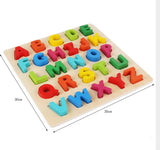 Rainbow Number Alphabet Matching Board