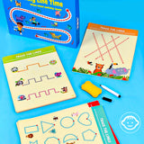 Drawing Line Time Wipe-clean Activity Book