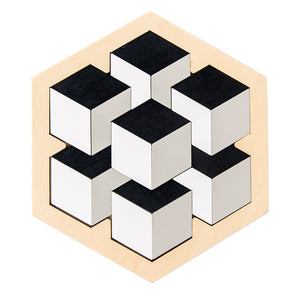Wooden Hexagonal Puzzle