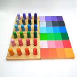 Montessori Color Matching Cylinder Socket