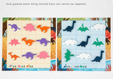 Rainbow Dinosaur Mathematical Logic Game