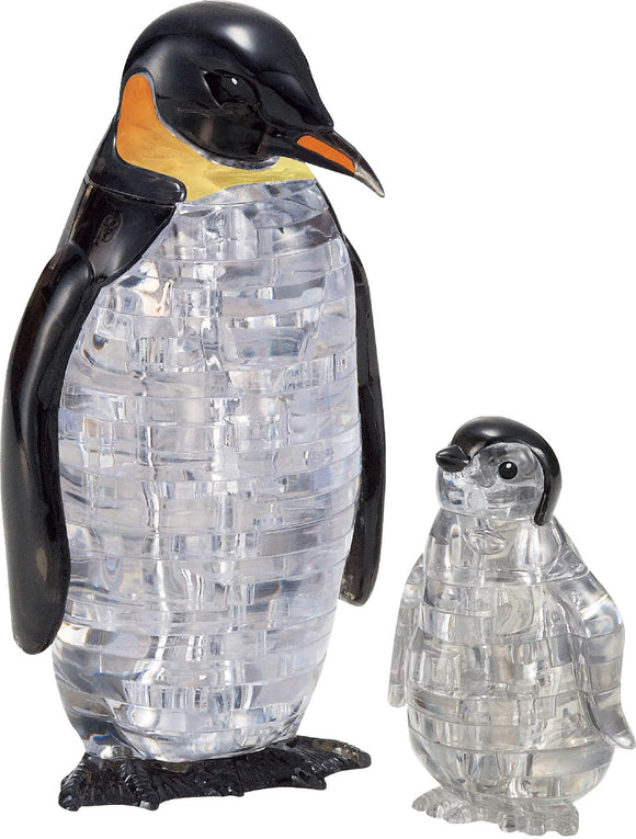 3D Crystal Puzzle - Penguins Family