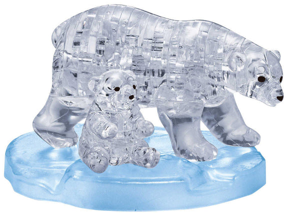 3D Crystal Puzzle - Polar Bear