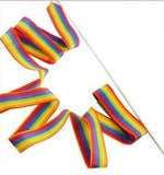 Rainbow Dance Ribbons with hand lever