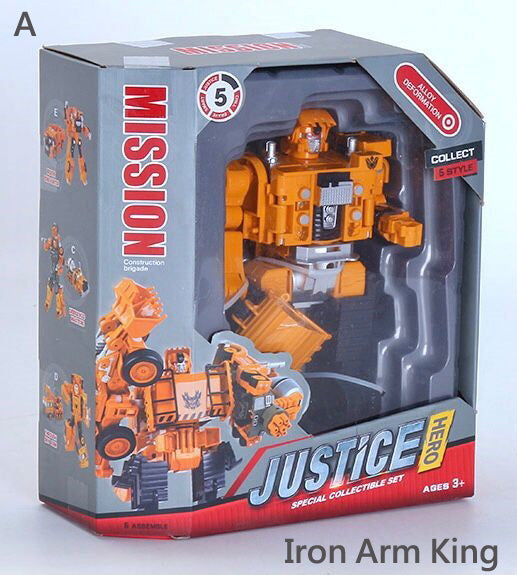 Justice Hero Alloy Deformation Robot