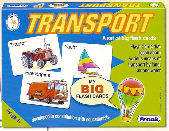 Big Flash Cards - Transport
