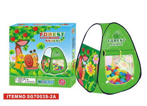 Wonder Castle Children Forest Animal Leisure Tent(50 Balls)