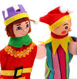 Wooden Head Finger Puppet - King and kingdom
