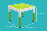 Liftable Multi-functional Building Blocks Table