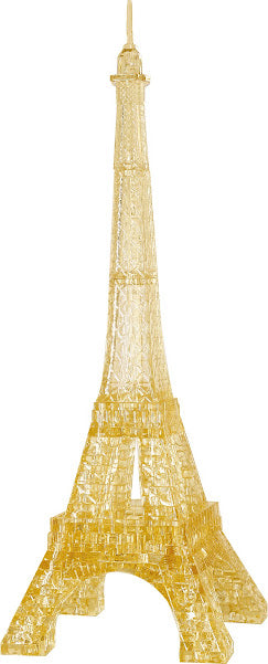3D Crystal Puzzle - Eiffel Tower (Golden)