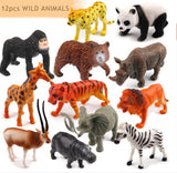 12pcs Wild Animals Kingdom (large)