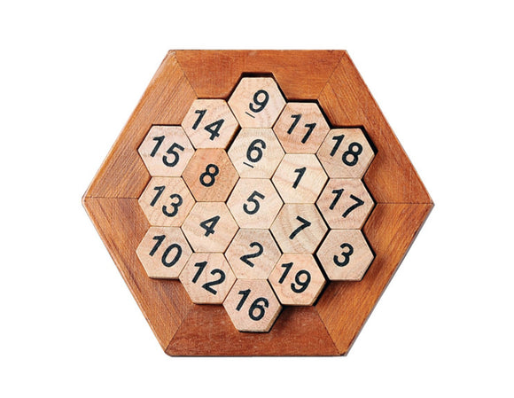 Hexagonal Number Puzzle