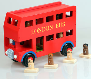 Wooden London Bus